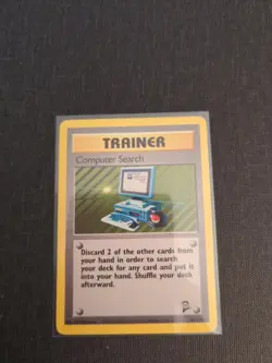 Pokemon Computer Search 101/130 Base Set 2 Regular - Image 1