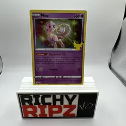 Mew 011/025 25th Anniversary Celebrations Pokemon Holo Foil Rare Nice! - Image 1