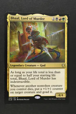 Magic The Gathering: Bhaal, Lord of Murder - CLB - Rare - LP/PLD - MTG - Image 3