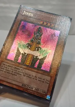 Jinzo PSV-000 Secret Rare Unlimited Yugioh 7118 - Image 3