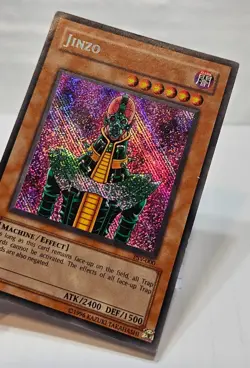 Jinzo PSV-000 Secret Rare Unlimited MISPRINT Yugioh 7117 - Image 4