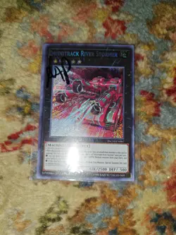 Yugioh Infinitrack River Stormer INCH-EN007 Secret Rare 1st Edition NM - Image 1