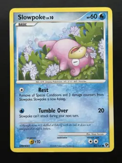 Slowpoke 82/106 - Pokemon Great Encounters Card - LP - Image 3