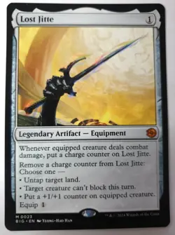 MTG (OTJ) The Big Score - Lost Jitte - Mythic 0023 - NM - Image 1