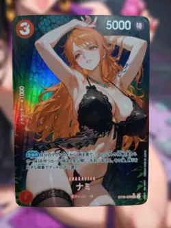 Nami One Piece Anime Waifu Sexy Goddess Doujin Lewd Card - Image 1
