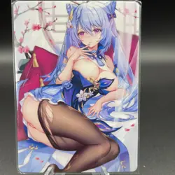 Keqing Genshin Impact Anime Waifu Card Doujin ACG Goddess - Image 6