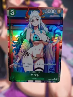 Yamato One Piece Anime Waifu Sexy Goddess Doujin Lewd Card - Image 1