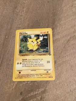 Pokémon Jungle 1995. Card Lot Of 2. Vileplume Holo 14/64 And Pikachu 60/64. 🔥📈 - Image 2