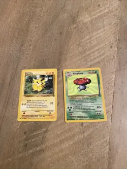 Pokémon Jungle 1995. Card Lot Of 2. Vileplume Holo 14/64 And Pikachu 60/64. 🔥📈 - Image 7