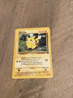 Pokémon Jungle 1995. Card Lot Of 2. Vileplume Holo 14/64 And Pikachu 60/64. 🔥📈 - Image 8