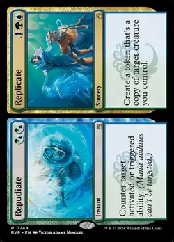 Repudiate // Replicate , Ravnica Remastered , #249 MTG - Image 1