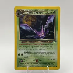 Dark Crobat - 2/105 - Pokemon Neo Destiny Unlimited Holo Rare Card WOTC NM/LP - Image 13