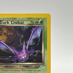 Dark Crobat - 2/105 - Pokemon Neo Destiny Unlimited Holo Rare Card WOTC NM/LP - Image 16