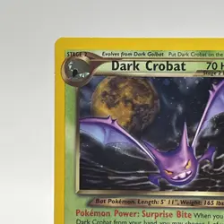 Dark Crobat - 2/105 - Pokemon Neo Destiny Unlimited Holo Rare Card WOTC NM/LP - Image 3