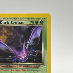 Dark Crobat - 2/105 - Pokemon Neo Destiny Unlimited Holo Rare Card WOTC NM/LP - Image 4
