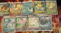 Pokemon TCG EEVEELUTION SWSH Era Promo Collection Complete 9 Card Set English NM - Image 1