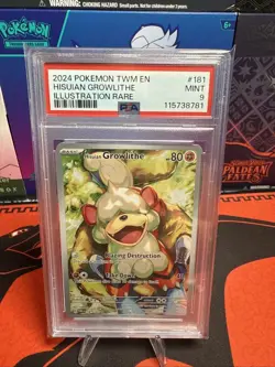 Hisuian Growlithe 181/167 Sv06: Twilight Masquerade Holo - Image 2