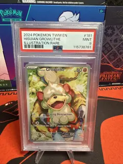 Hisuian Growlithe 181/167 Sv06: Twilight Masquerade Holo - Image 4