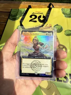 Magic The Gathering X Avatar Katara The Fearless FOIL Promo Card SDCC 2025 - Image 1