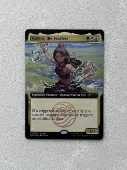 Magic The Gathering X Avatar Katara The Fearless FOIL Promo Card SDCC 2025 - Image 8