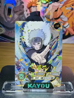 Kayou NARUTO Ultra Rare Foil Full Art Card TCG CCG Tobirama Senju OR 106 - Image 1