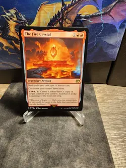 The Fire Crystal 0135 Final Fantasy MTG Rare Regular - Image 1