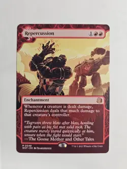 Repercussion Wilds of Eldraine: Enchanting Tales Regular - Image 1