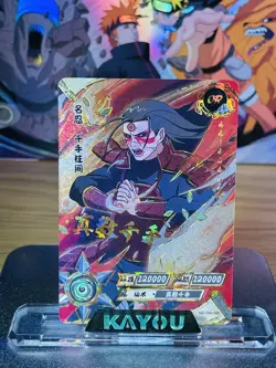 Kayou NARUTO Ultra Rare Foil Full Art Card TCG CCG Hashirama Senju OR 105 - Image 1