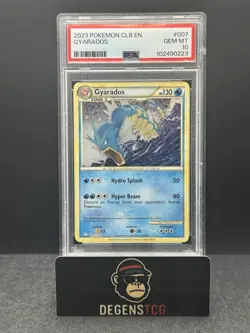 PSA 10 Gyarados CLB 007/034 Trading Card Game Classic Holo GEM MT - Image 4