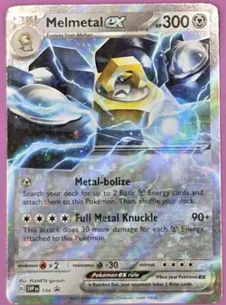 NM Pokemon Melmetal EX SVP104 Black Star Promo Card - Image 2