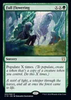 Full Flowering Light Play, English Magic the Gathering MTG Commander 2019 - Image 1