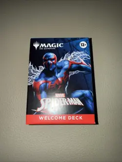 Magic: The Gathering Marvel's Spider-Man 2099 Welcome Deck, In Hand. New In Box - Image 1