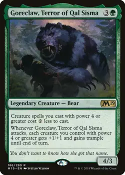 MTG Goreclaw, Terror of Qal Sisma ** Core Set 2019 ** English (LP) - Image 3