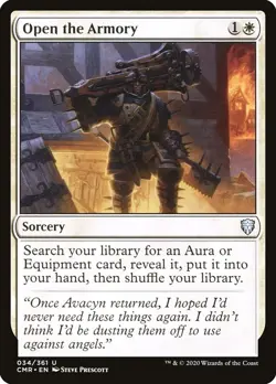 MTG Open the Armory ** Commander Legends ** English (MP) - Image 1