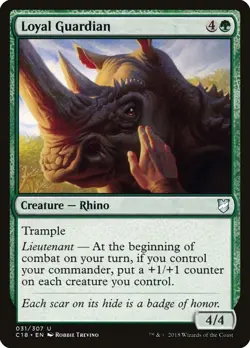 MTG Loyal Guardian ** Commander 2018 ** English (LP) - Image 1