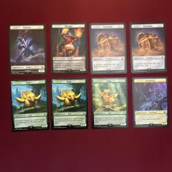 Hero Token Set of 8 |  Final Fantasy | NM | MTG - Image 4