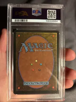 MTG Dark Ritual - Ice Age - PSA Mint 9 - Image 2