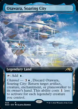 Otawara, Soaring City (Extended Art) Kamigawa: Neon Dynasty - Near Mint - Image 1