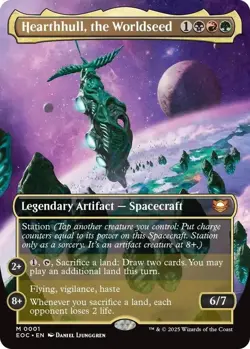 Hearthhull, the Worldseed (Borderless) Commander: Edge of Eternities- (Non-Foil) - Image 1