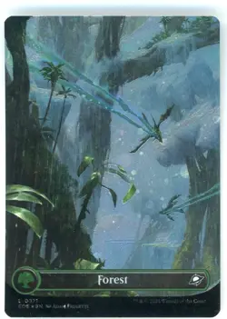 MTG Edge of Eternities: One of each Basic Lands (Galaxy Foil) (Five Total) - Image 7