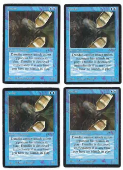 MtG Dandan Arabian Nights - 4x Playset x4 - Magic The Gathering MP/HP - Image 3
