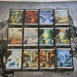 MTG Bloomburrow : Full Art Basic Lands Lot • 30 - Image 2