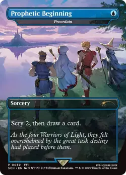 Prophetic Beginning - Preordain Game Day & Store Championship Promos Regular - Image 1