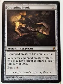 Grappling Hook -  Zendikar - Magic the Gathering MTG Nice! - Image 1