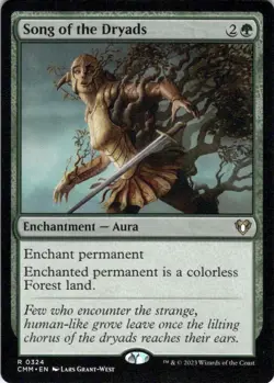 MTG Song of the Dryads (324) | NM | Commander Masters (CMM) - Image 1