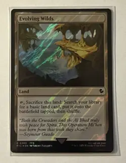 Evolving Wilds (Surge Foil) Commander: Final Fantasy Foil - Image 2