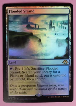 Flooded Strand Foil R 0220 Modern Horizons 3 MTG NM NP - Image 1