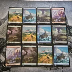 MTG Modern Horizons 3 : Full Art Basic Lands Lot • 20 - Image 1