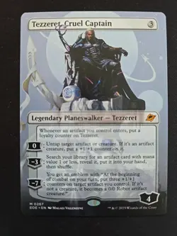 Tezzeret, Cruel Captain (Borderless) Edge of Eternities Regular - Image 1