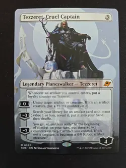 Tezzeret, Cruel Captain (Borderless) Edge of Eternities Regular - Image 3